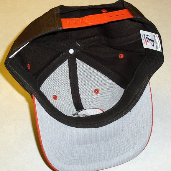 Cleveland Browns Vintage 90s Mens Logo Athletic Snapback hat New Tags Nfl Kosar - Picture 2 of 4